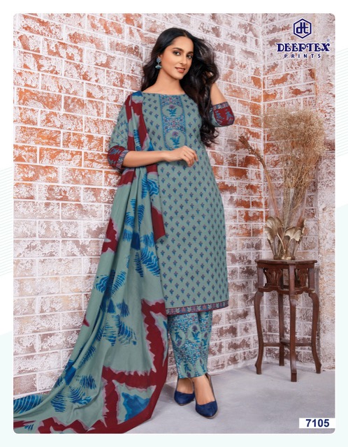 Deeptex Miss India Vol-71 Beautiful Printed Casual Wear Dress Materials
